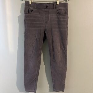 Betabrand Jeans Womens Large Petite Gray Skinny Leg